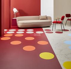Forbo Allura Material 63474DR7-63474DR5 pink coral фото 2 | FLOORDEALER